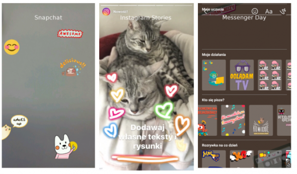 Messenger Day cz Instagram Stories - co wybrać?